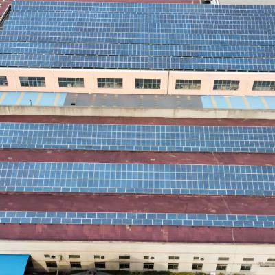 Commercial roof (glazed tile roof)