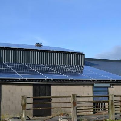 Dutch Tin Pitched Roof Photovoltaic Project