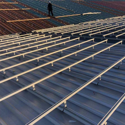 South Korea Solar Mounting Brackets on Rooftop